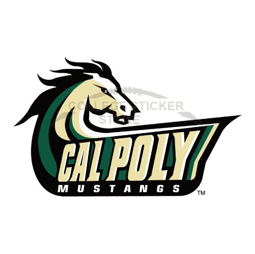 Customs Cal Poly Mustangs Iron-on Transfers (Wall Stickers)NO.4051